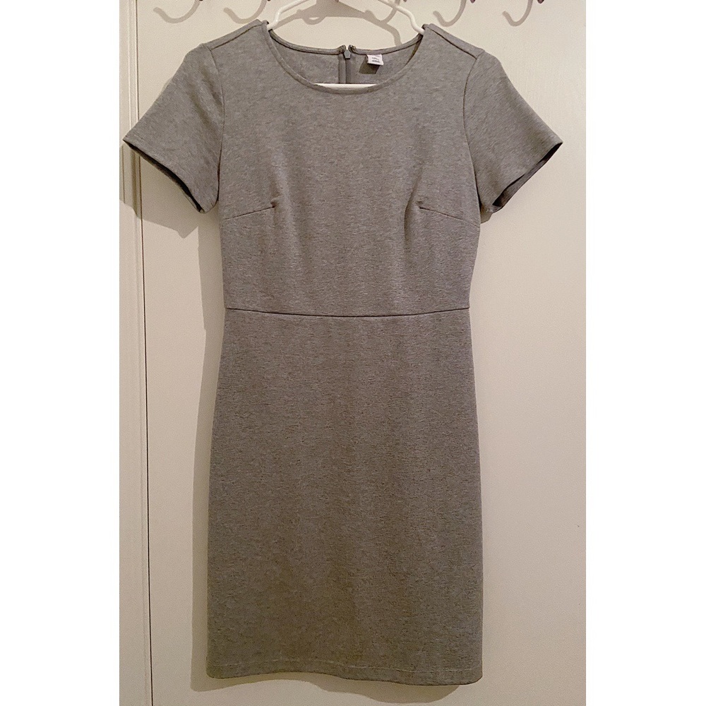 Light Grey Sheath Dress